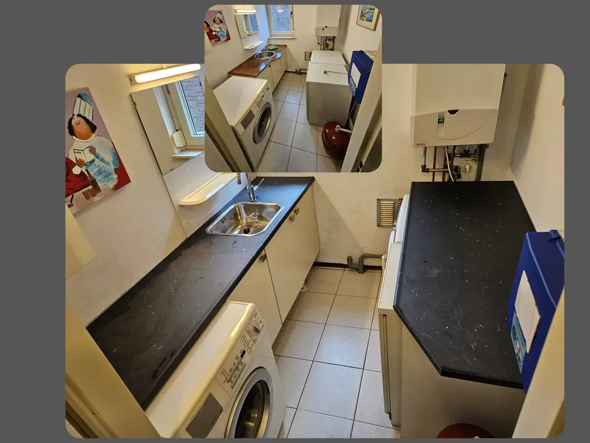 Renovatie wasruimte